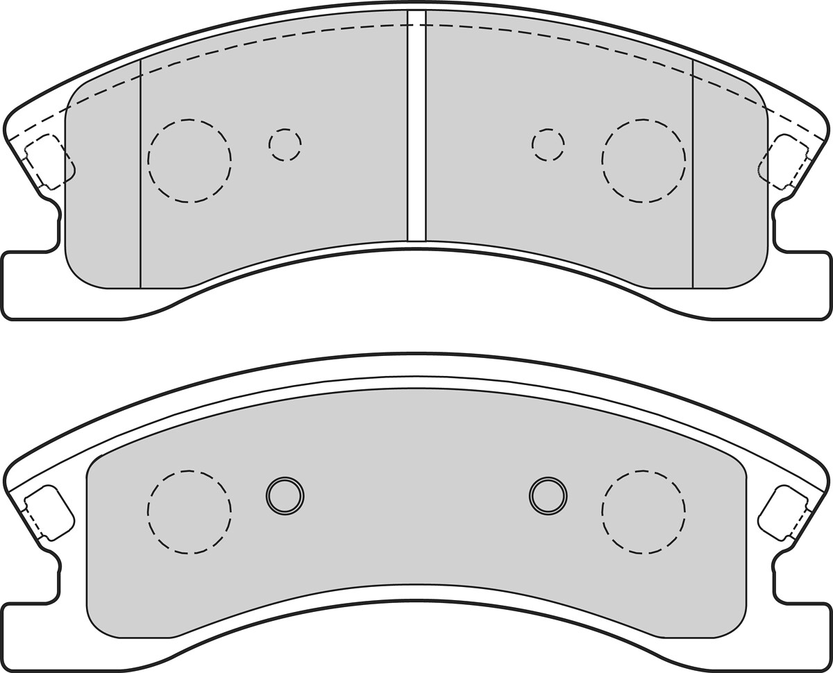 Jogo de 4 pastilhas de travão VALEO ref. 302630